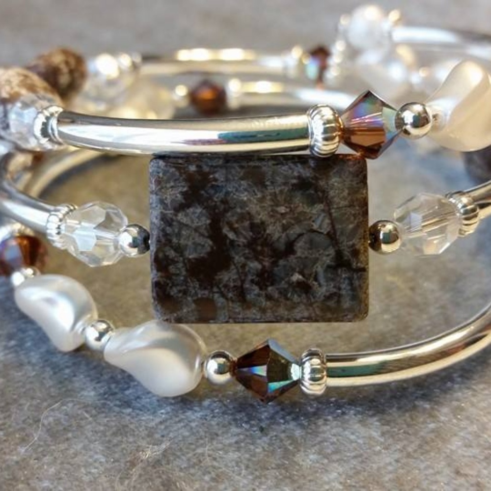 Handcrafted Bracelet - Snowcapped Mountain